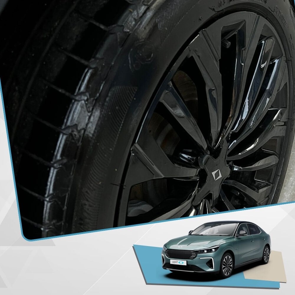 TOGG T10F SEDAN Jant Kaplama Sticker Set