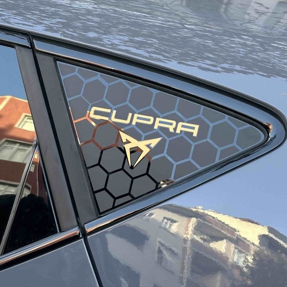 Cupra Formentor Kelebek Cam Sticker Set