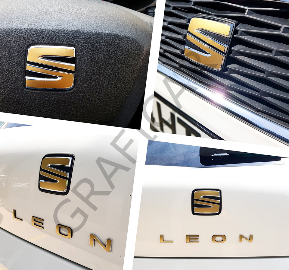 Seat Leon MK3/MK3.5 Amblem Sticker Set