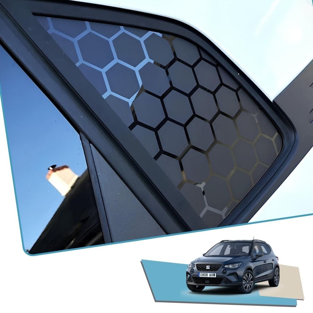 Seat Arona Uyumlu Kelebek Cam Sticker Set