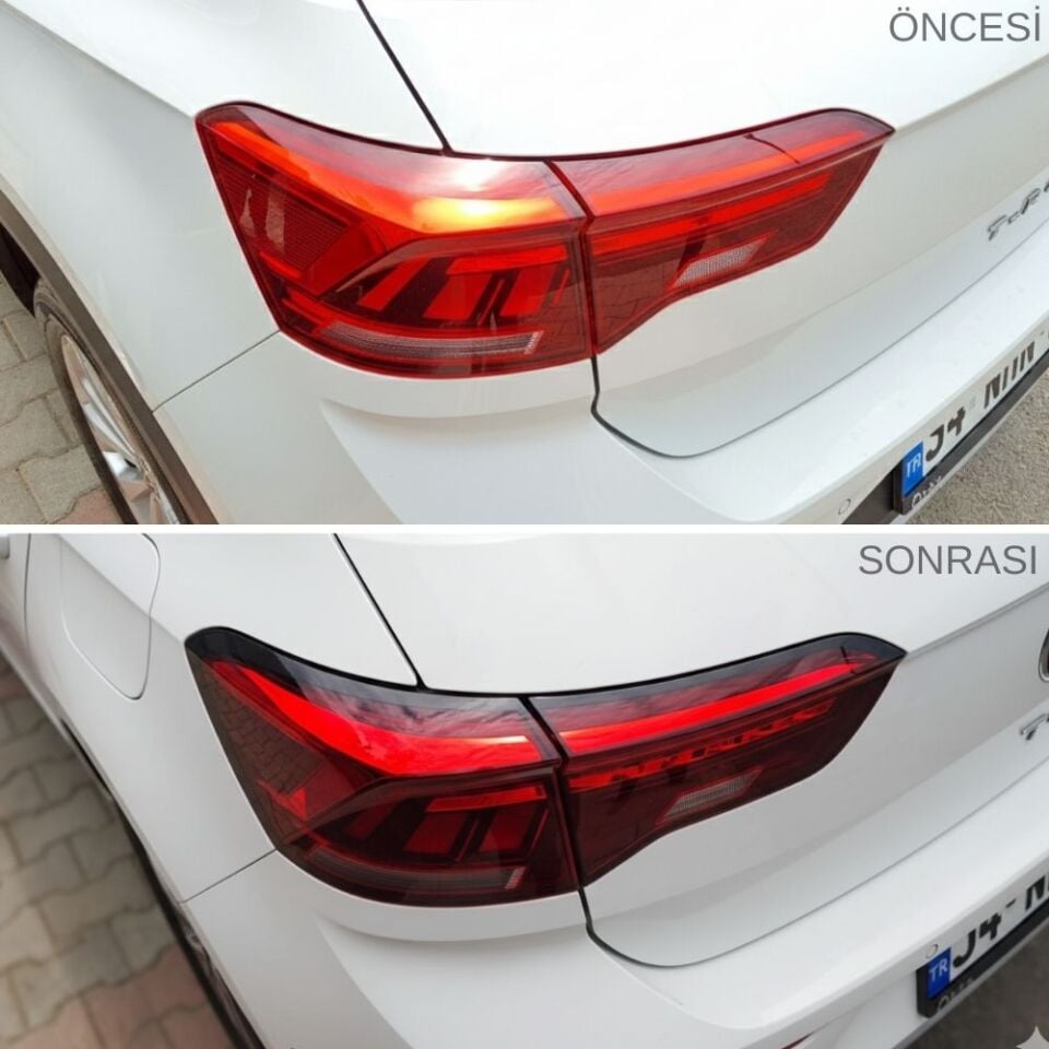 Volkswagen T-ROC Stop Çerçevesi Sticker Set  1.NESİL 2017-2025