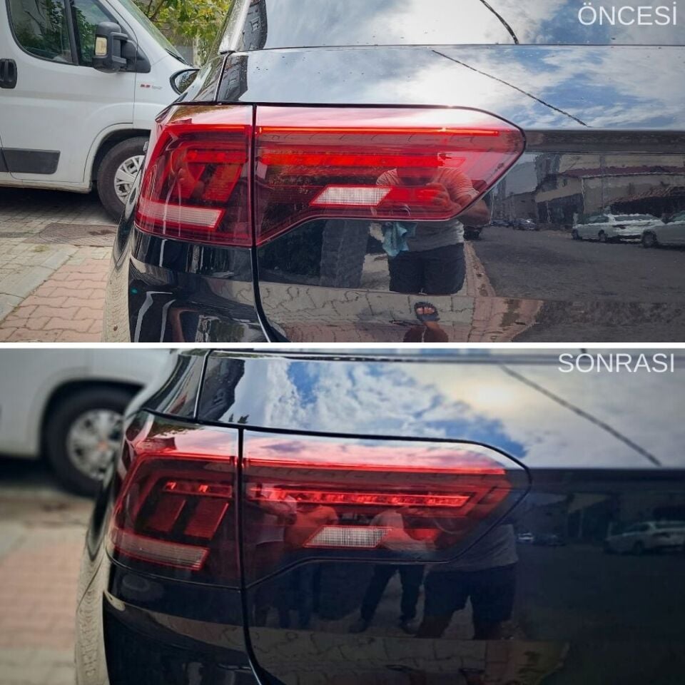 Volkswagen T-ROC Stop Çerçevesi Sticker Set  1.NESİL 2017-2025