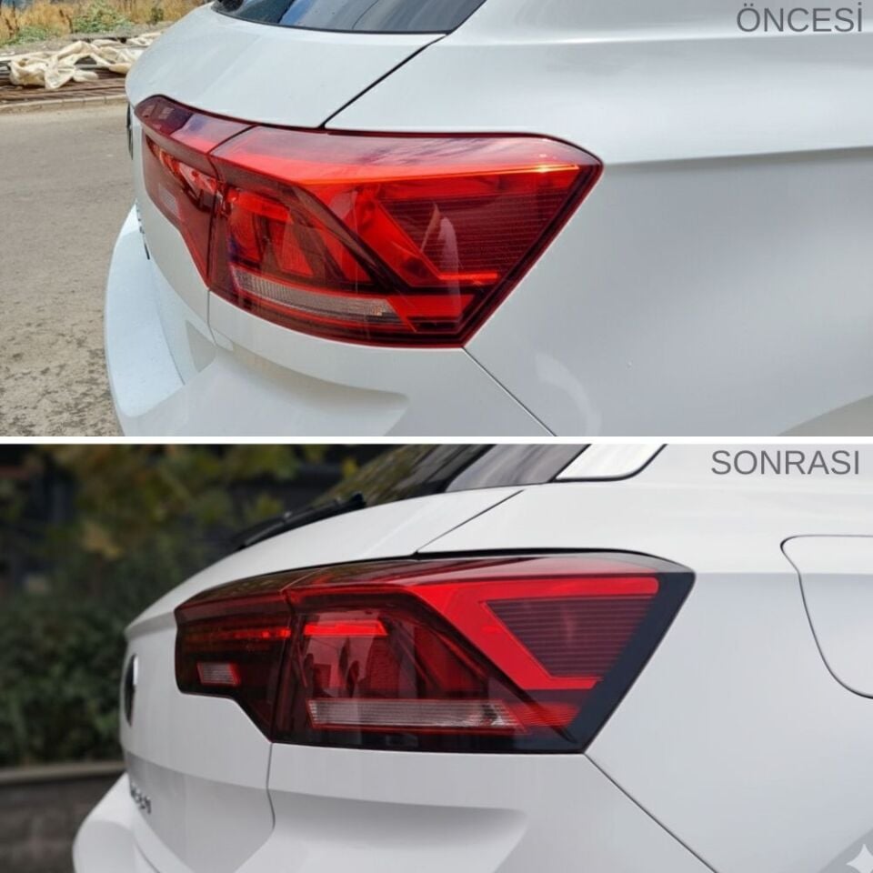 Volkswagen T-ROC Stop Çerçevesi Sticker Set  1.NESİL 2017-2025