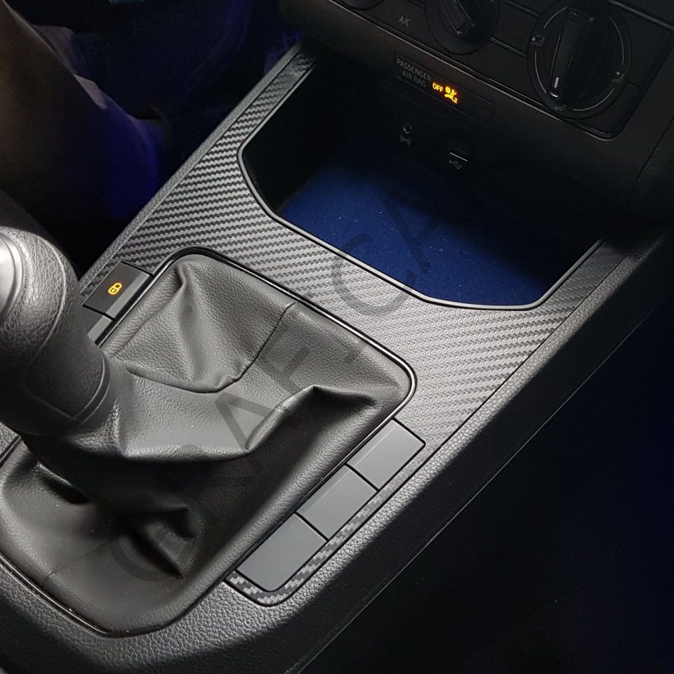 Seat Ibiza MK5 İç Trim Kaplama Set MAT KARBON SİYAH - VAR