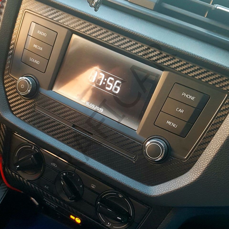 Seat Ibiza MK5 İç Trim Kaplama Set FIRÇALI SİYAH - YOK