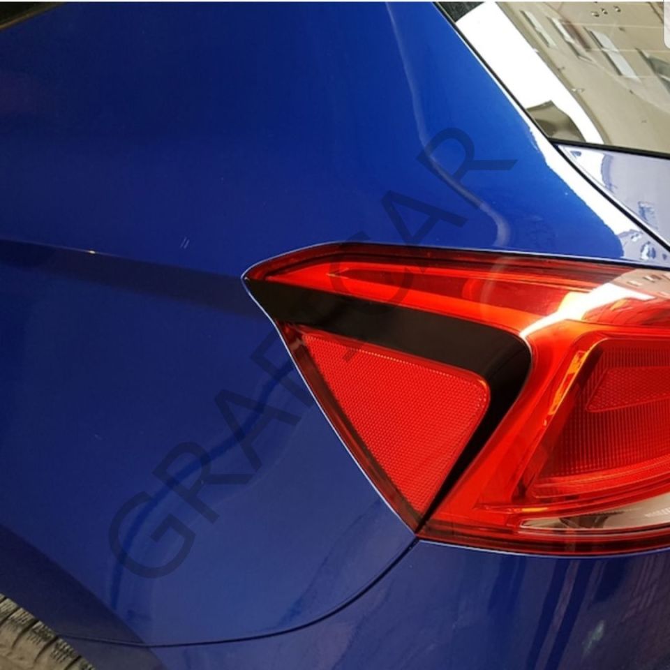 Seat Ibiza MK5 Stop Vent Sticker PARLAK SİYAH