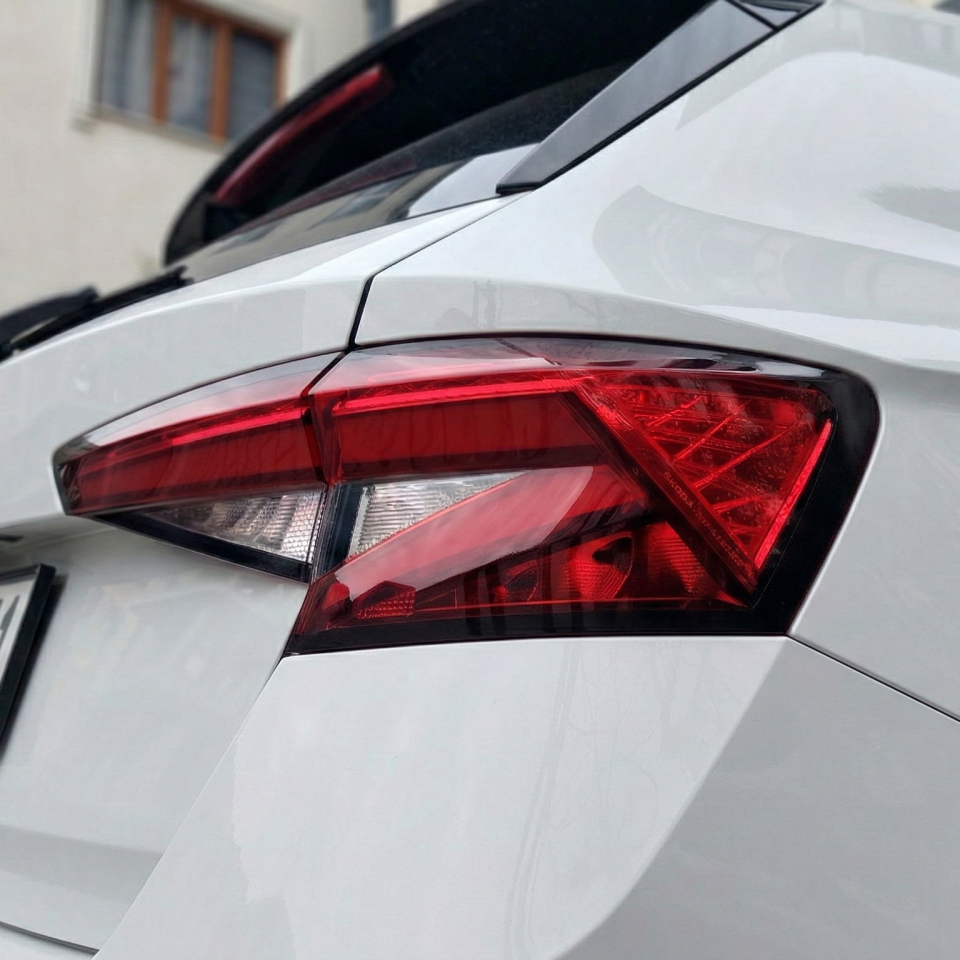 Skoda Fabia Uyumlu Stop Çerçevesi Sticker Set 2022 Sonrası