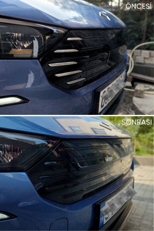 TOGG T10F SEDAN Uyumlu Panjur Kaplama Sticker Set