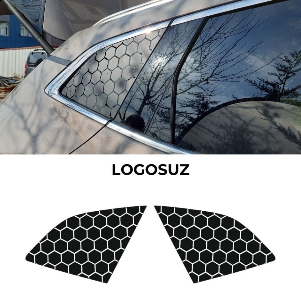 BYD Seal U Uyumlu Kelebek Cam Sticker Set