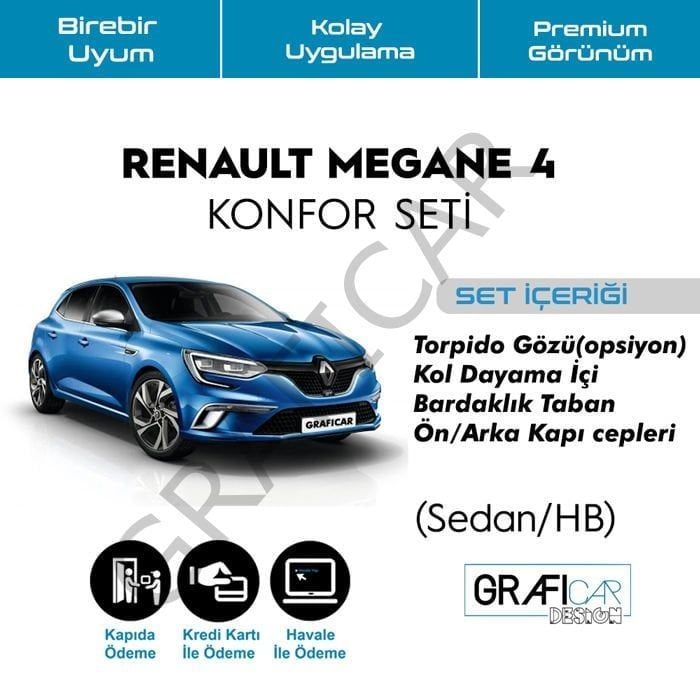 Renault Megane 4 Konfor Seti / Sedan/Hatchbak