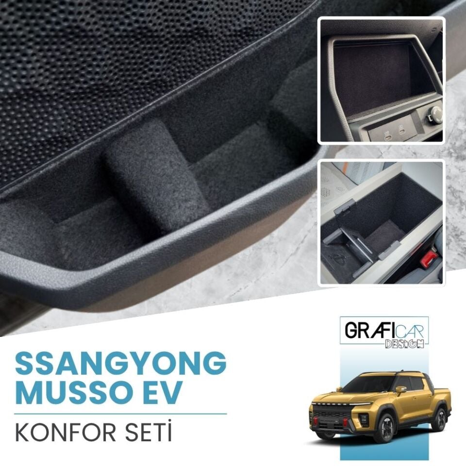 SSANGYONG KGM MUSSO EV Konfor Seti