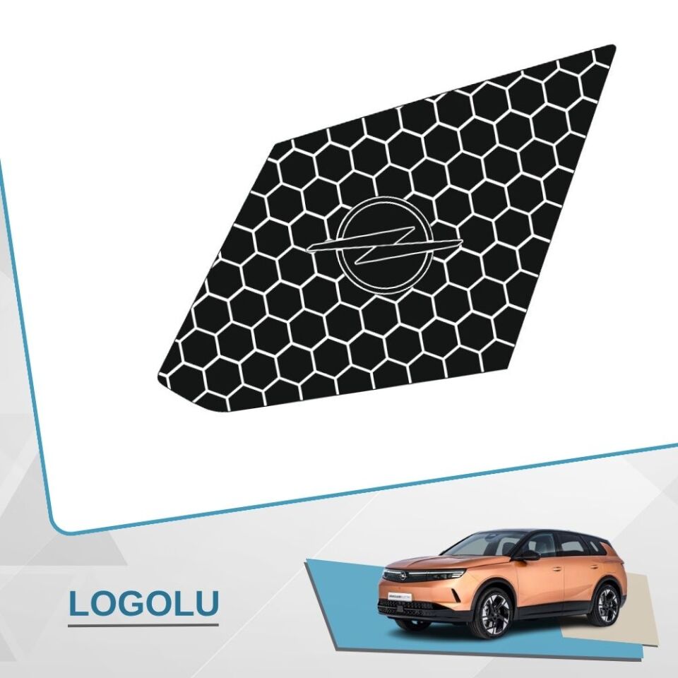 Opel Grandland Kelebek Cam Sticker Set / 2025 Sonrası / 2.Nesil Uyumlu LOGOSUZ/YAZISIZ