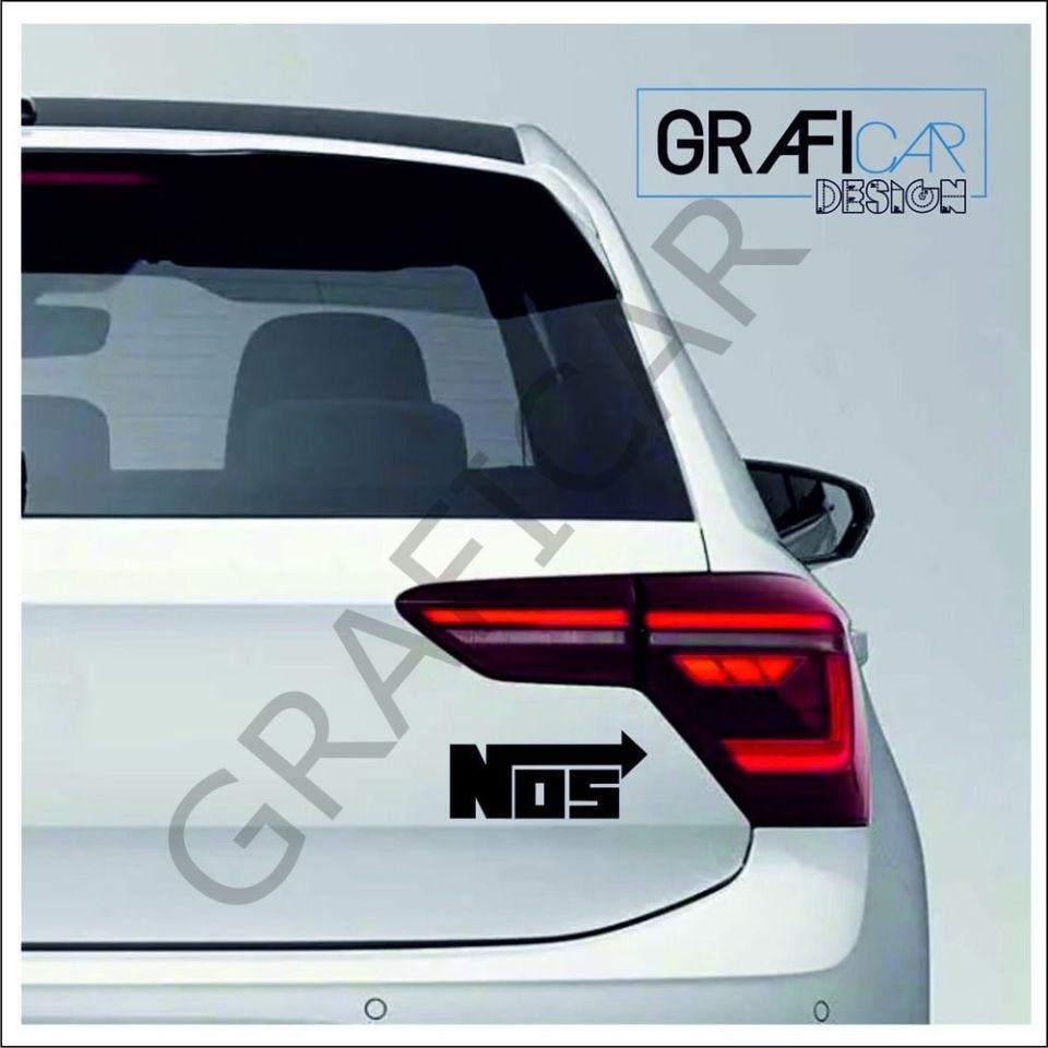 NOS Sticker / 15cm x 6.5cm