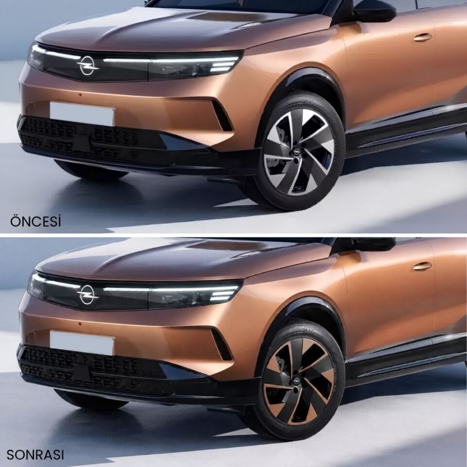 Opel Grandland Jant Kaplama Sticker Set / 2025 Sonrası / 2.Nesil