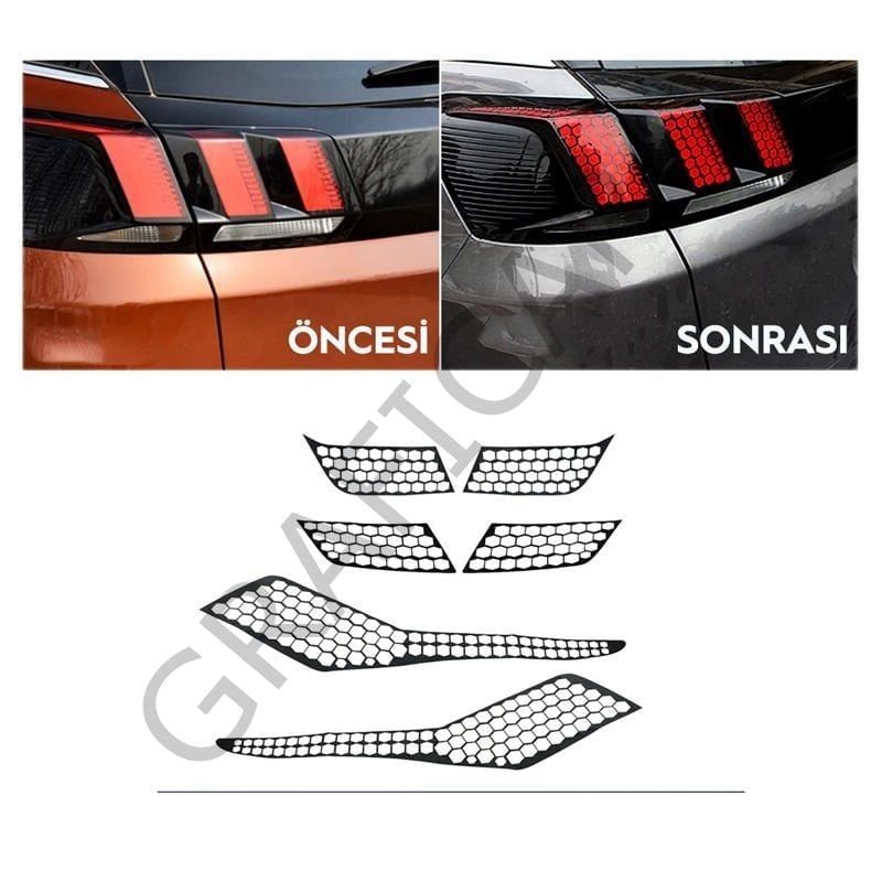 Peugeot 3008 Stop Sticker