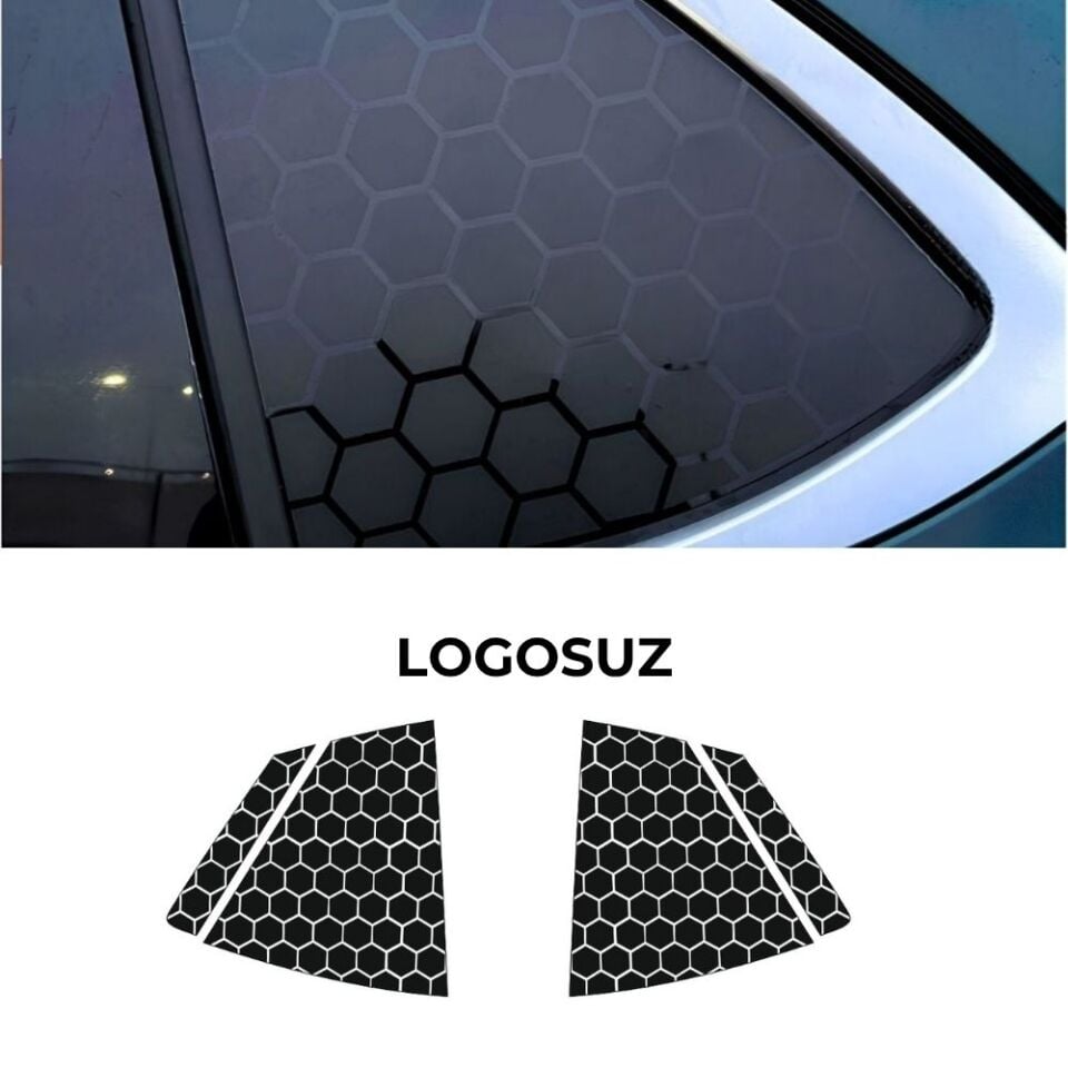 TOGG T10F SEDAN Uyumlu Kelebek Cam Sticker