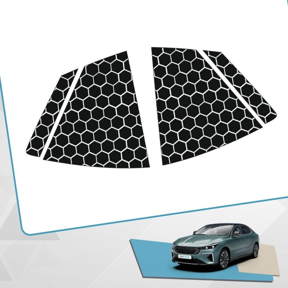 TOGG T10F SEDAN Uyumlu Kelebek Cam Sticker