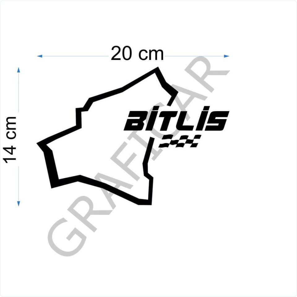 Map Racetrack View Sticker-Pack of 2 / Between 13-16