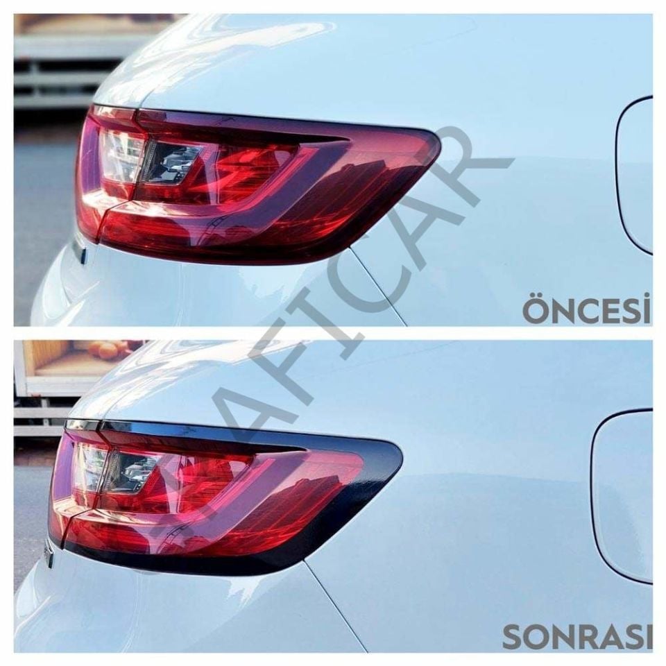 Renault Megane 4 Stop Çerçeve Sticker