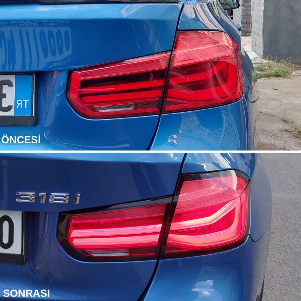 BMW F30 Stop Çerçeve Sticker