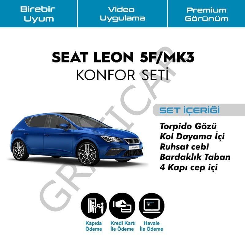 Seat Leon 5F/MK3-MK3.5 Konfor Seti 2013-2020 2014-2020