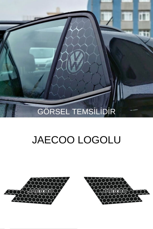Jaecoo 7 Uyumlu Kelebek Cam Sticker Set