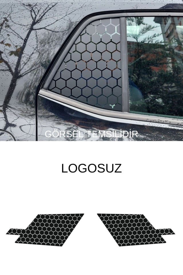 Jaecoo 7 Uyumlu Kelebek Cam Sticker Set
