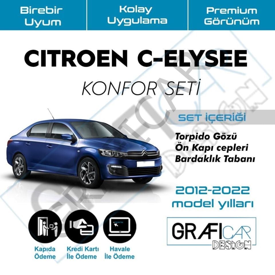 Citroen C-Elysee Comfort Set/All Model Years