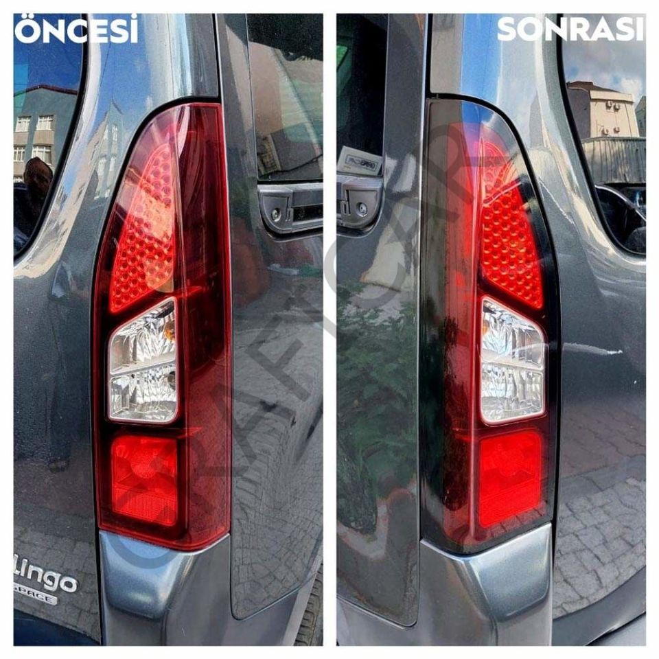 Peugeot Partner Tepee Stop Çerçeve Sticker