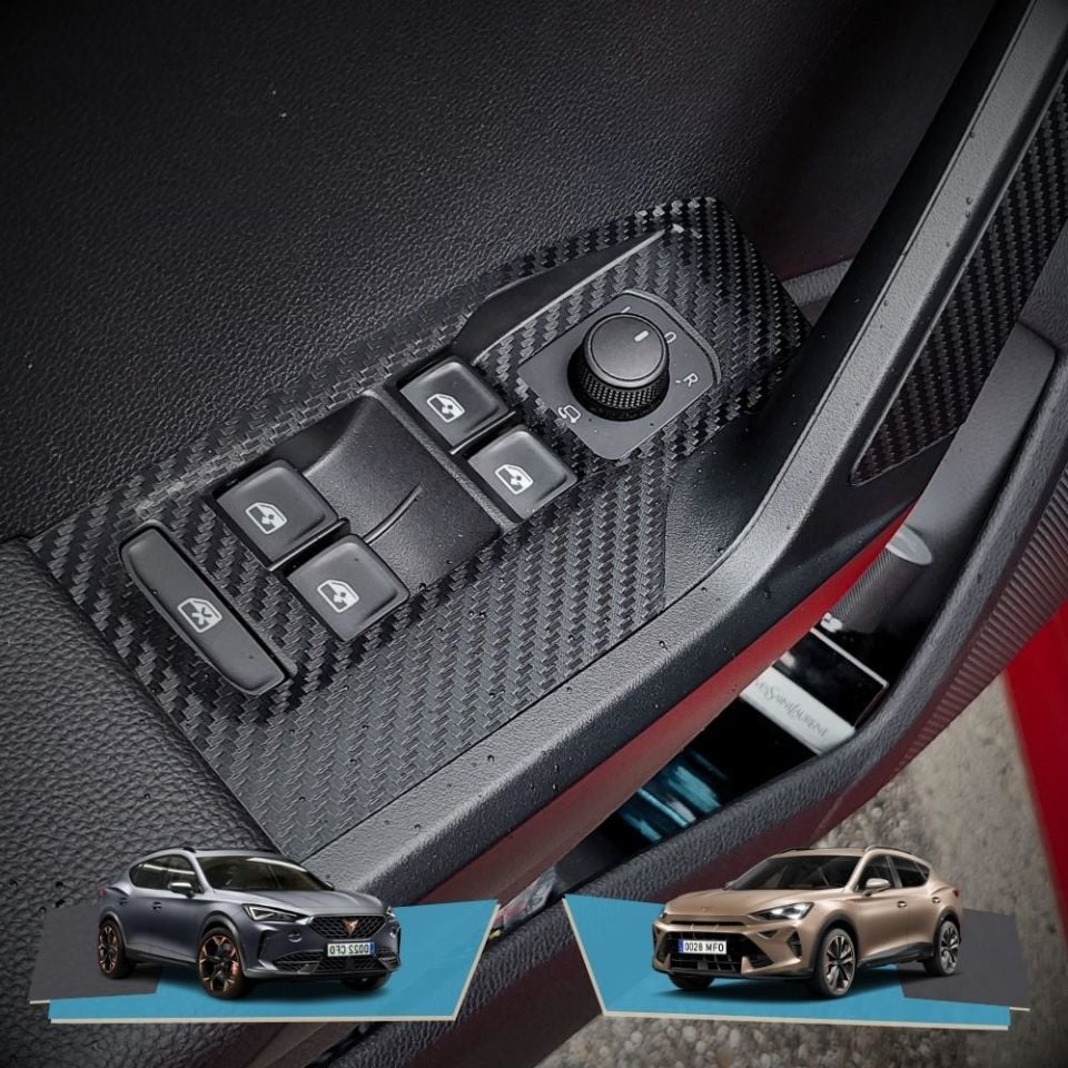 Cupra Formentor 4 Kapı İçi Tutma Kaplama Sticker Seti