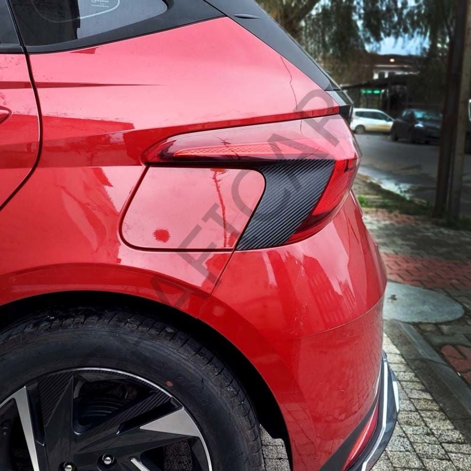 Hyundai i20 Stop Vent Sticker