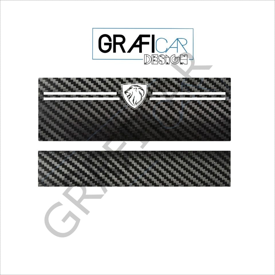 Peugeot Kapı Eşiği Sticker