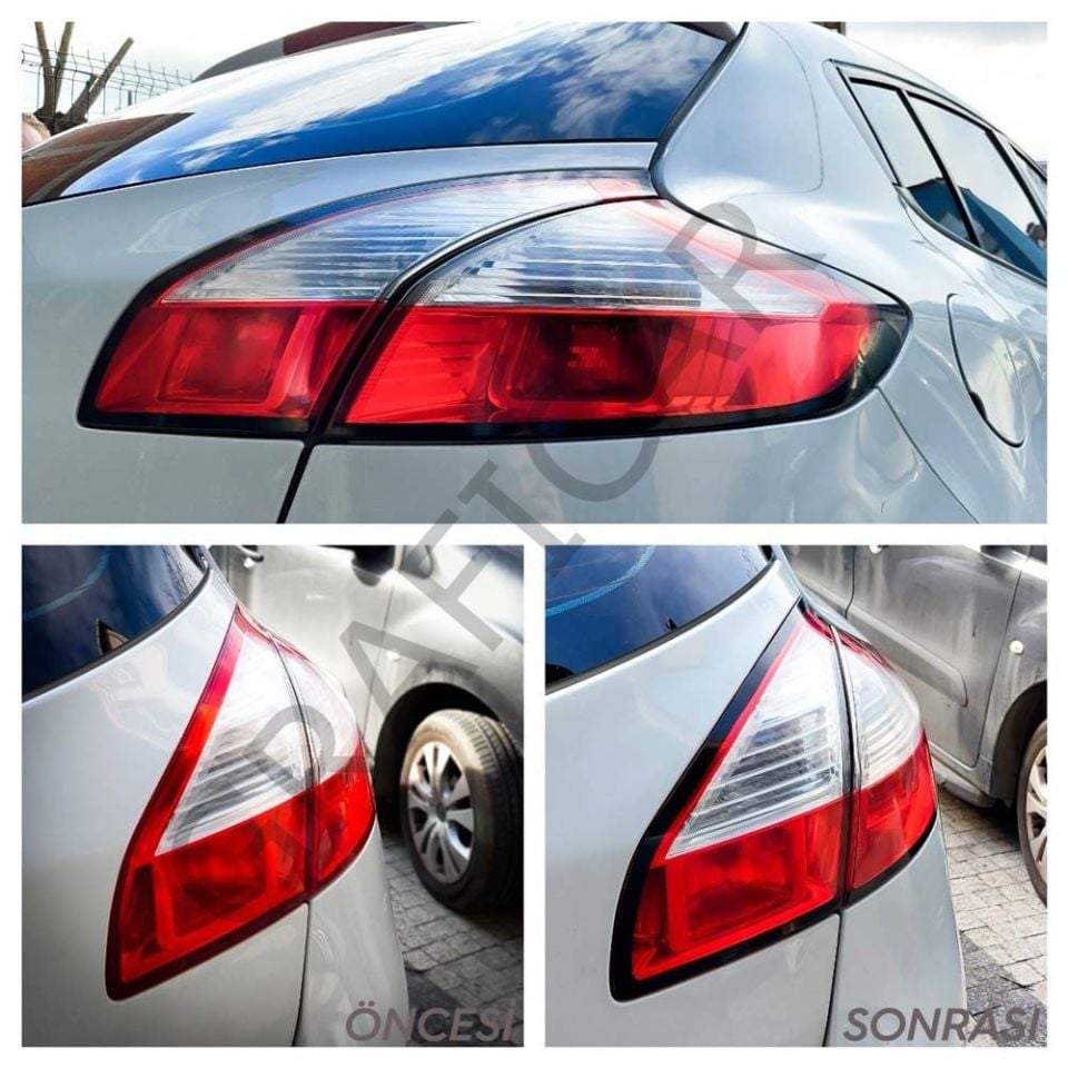 Renault Megane 3 Stop Çerçeve Sticker