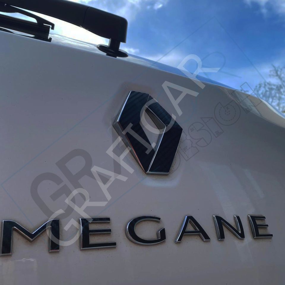 Renault Megane 3 Amblem Sticker Seti