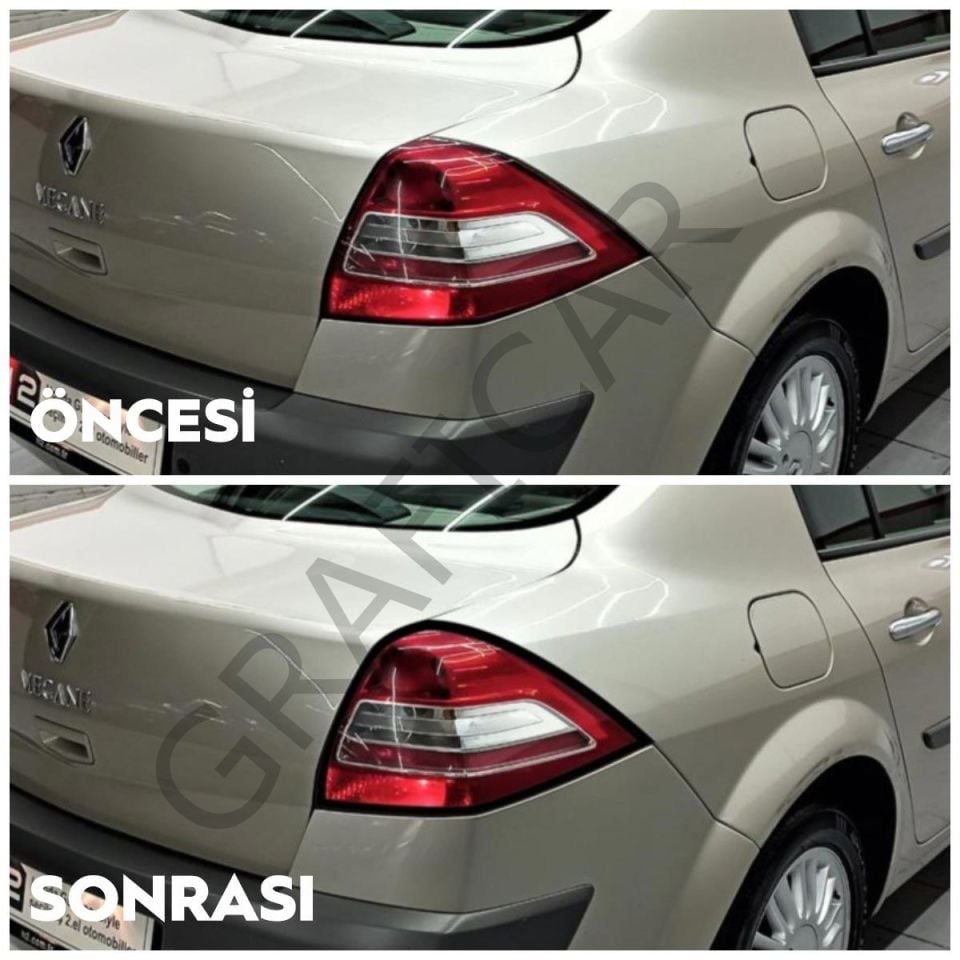Renault Megane 2 Stop Çerçeve Sticker