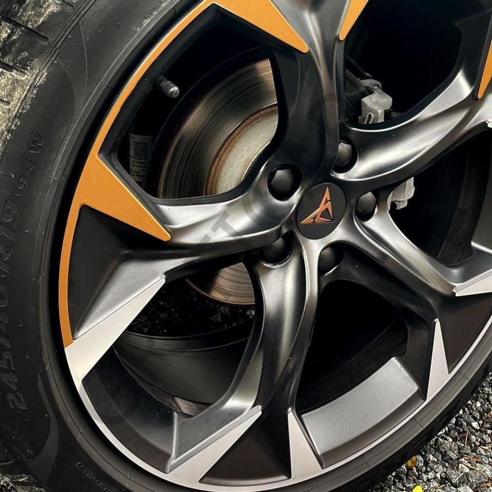 Cupra Formentor Jant Kaplama Sticker Set MODEL 2 - METALİK MAT BAKIR