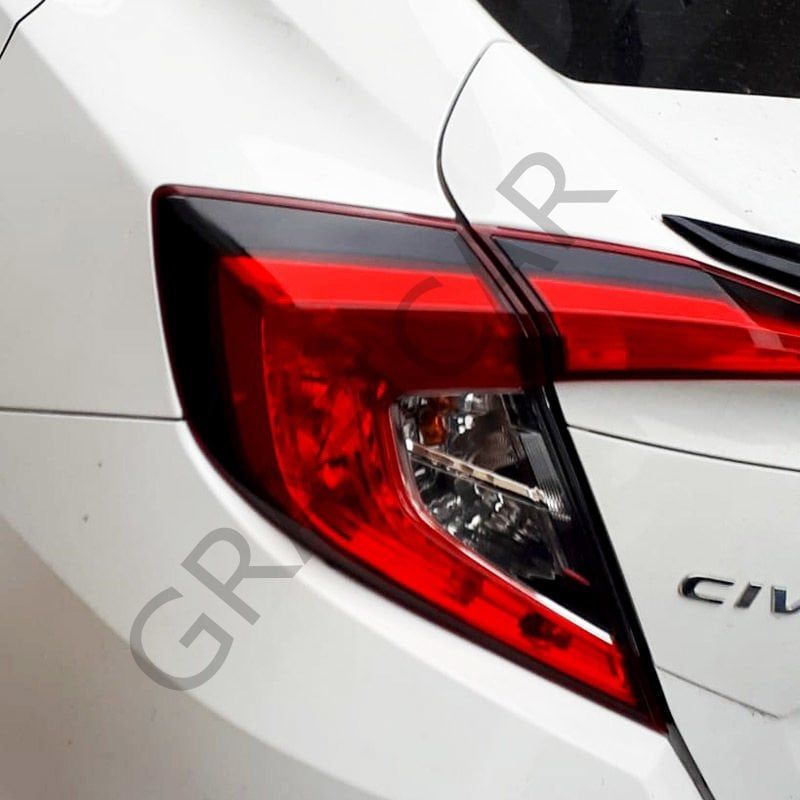 Honda FC5 Stop Çerçeve Sticker MAT SİYAH
