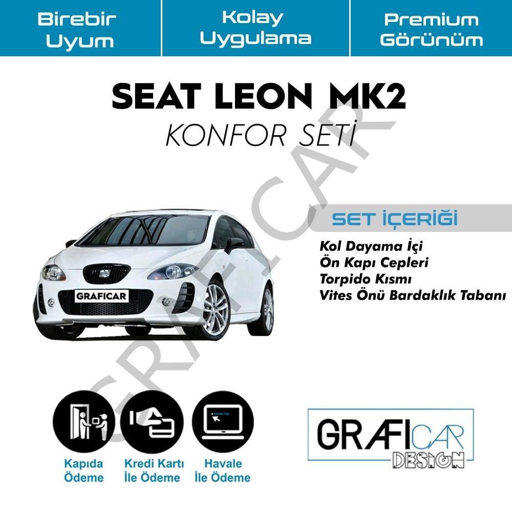 Seat Leon MK2 Konfor Seti 2006-2009 MAKYAJSIZ