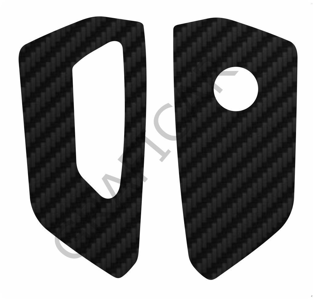 Anahtar Sticker VAG Grubu Yeni Tip MAT KARBON SİYAH