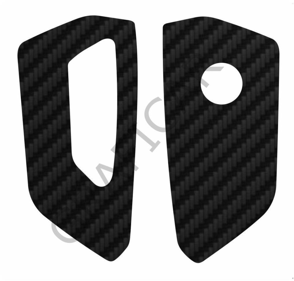 Key Sticker VAG Group New Type BRIGHT BLACK