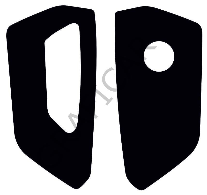 Key Sticker VAG Group New Type BRIGHT BLACK