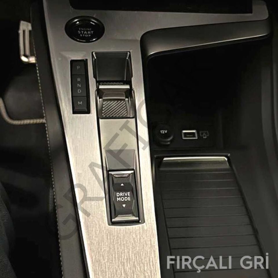 Peugeot 308/P5 Interior Trim Center Console Covering Set