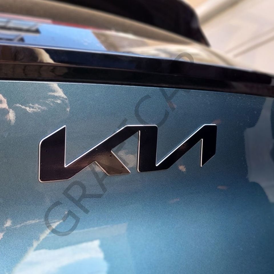 Kia Sportage NQ5 Amblem Sticker Set METALİK MAT BAKIR