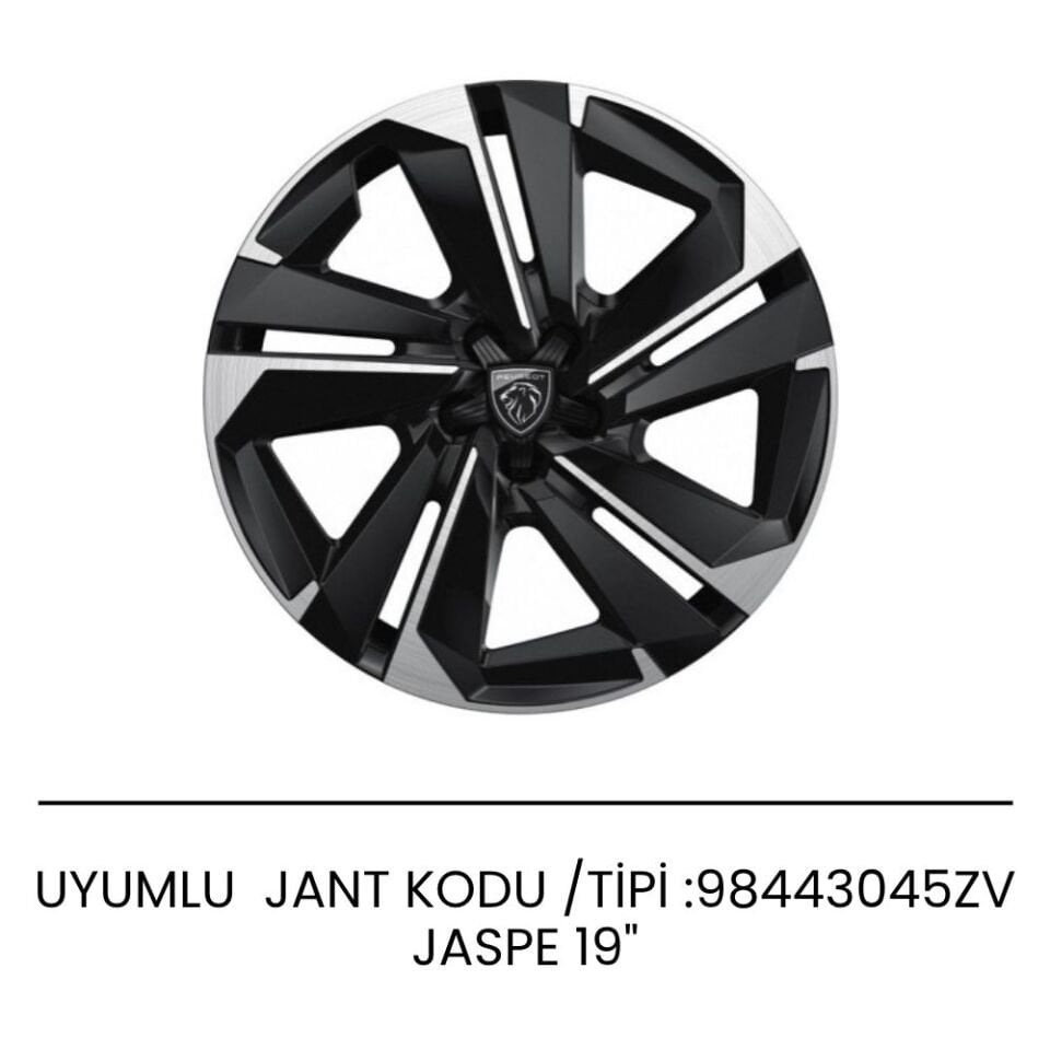 Peugeot 408 Jant Kaplama Sticker Set