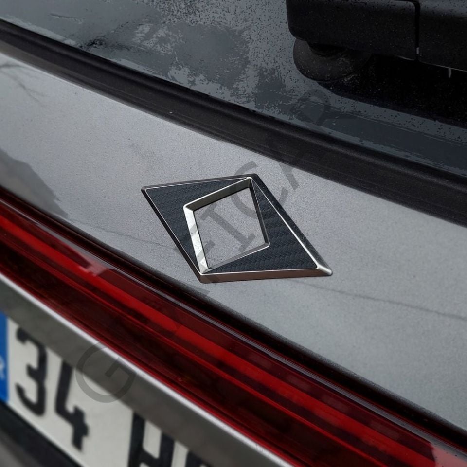 TOGG T10X Amblem Sticker Set FIRÇALI SİYAH
