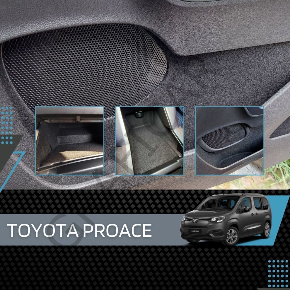 Toyota Proace Comfort Set NO CENTER CONSOLE - 2023 AND LATER
