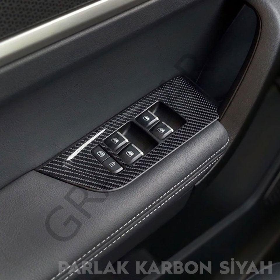 TOGG T10X Interior Trim Covering Set MATT CARBON BLACK - WITH MERİDIAN SOUND
