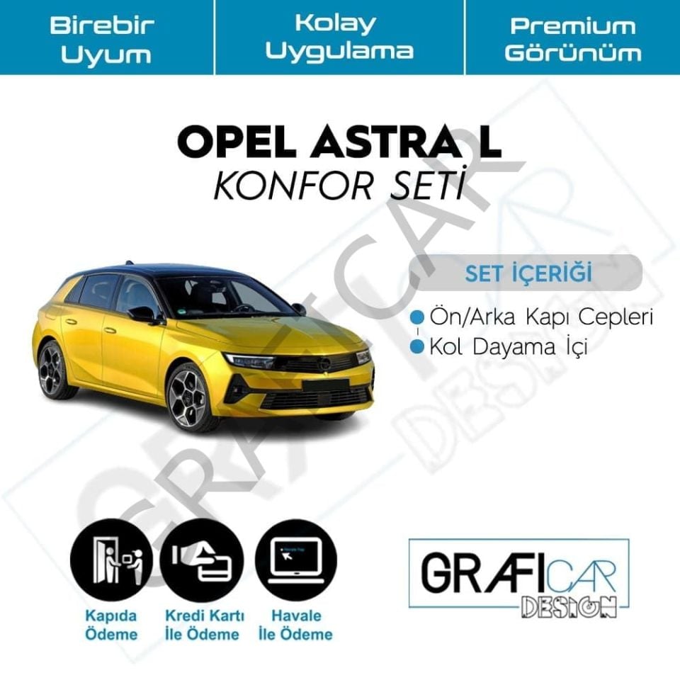 Opel Astra L Konfor Seti BENZİNLİ