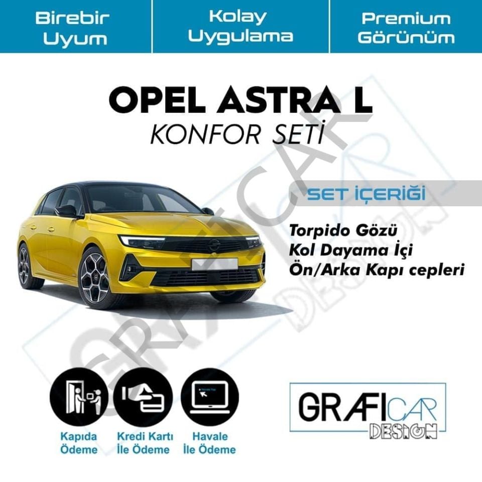 Opel Astra L Konfor Seti BENZİNLİ