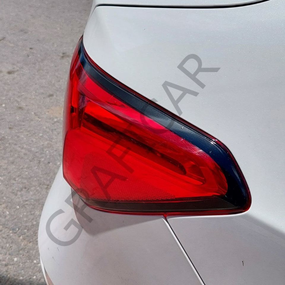 Honda Civic FE1 Stop Çerçeve Sticker PARLAK SİYAH